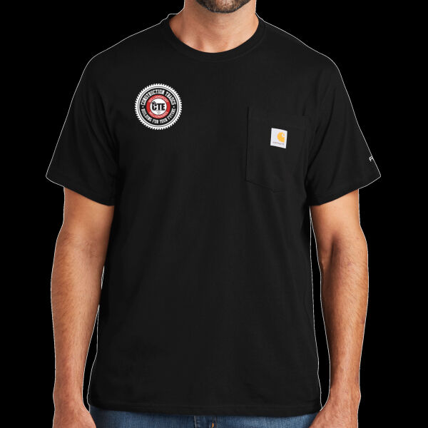 Adult Pocket T Shirt - CT106652 - Construction Trades Program Thumbnail