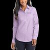 Port Authority Ladies SuperPro  Oxford Shirt Thumbnail